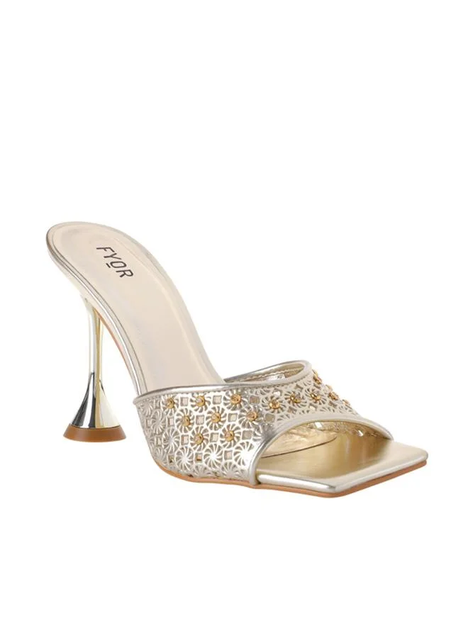 FYOR Laser Cut High Heel BWR 026